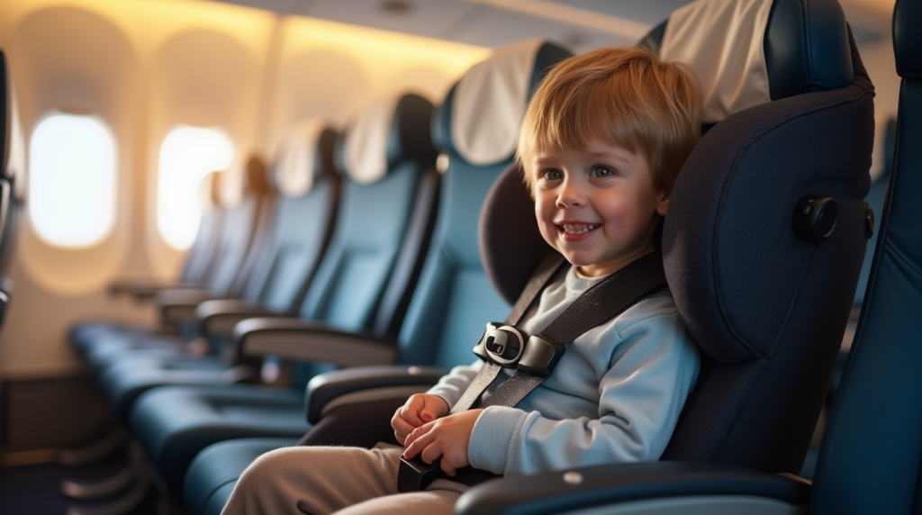 Car seat for airplane