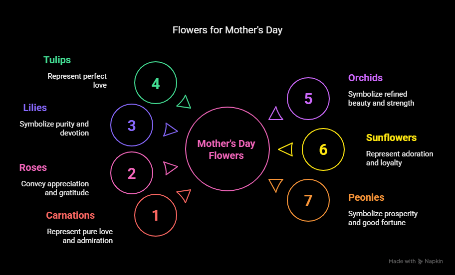 5 Stunning Mother's Day Flowers That Will Wow Her Heart! Mother's Day flowers